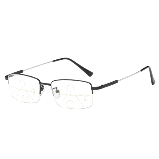 Sherum Titanium progressive far and near dual-use reading glasses