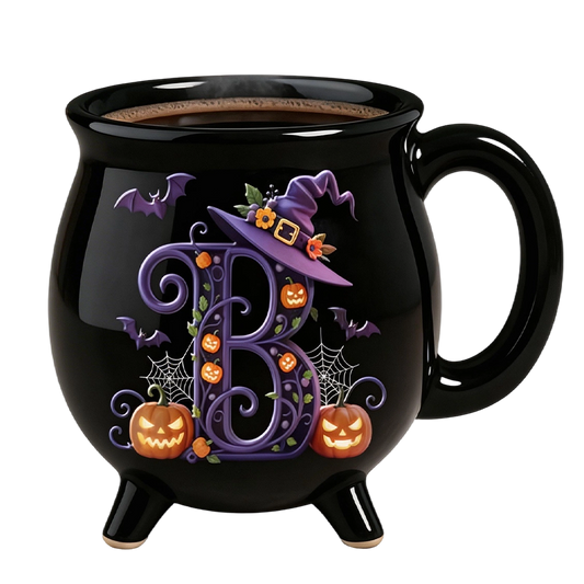 Sherum Ceramic Witch Cauldron Coffee Mug